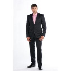 Navy Two Piece Suit Image